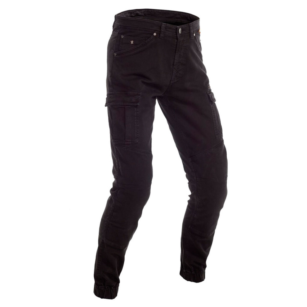 (40) Richa Apache Summer Textile Trousers Black 5415033268214