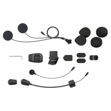 Kit de clipe de microfone Sena, fones de ouvido para 5S - branco - TU