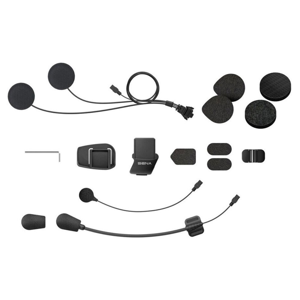 Sena Helmet Clamp Kit For 5S Bluetooth Intercommunication System Black 8809629522779