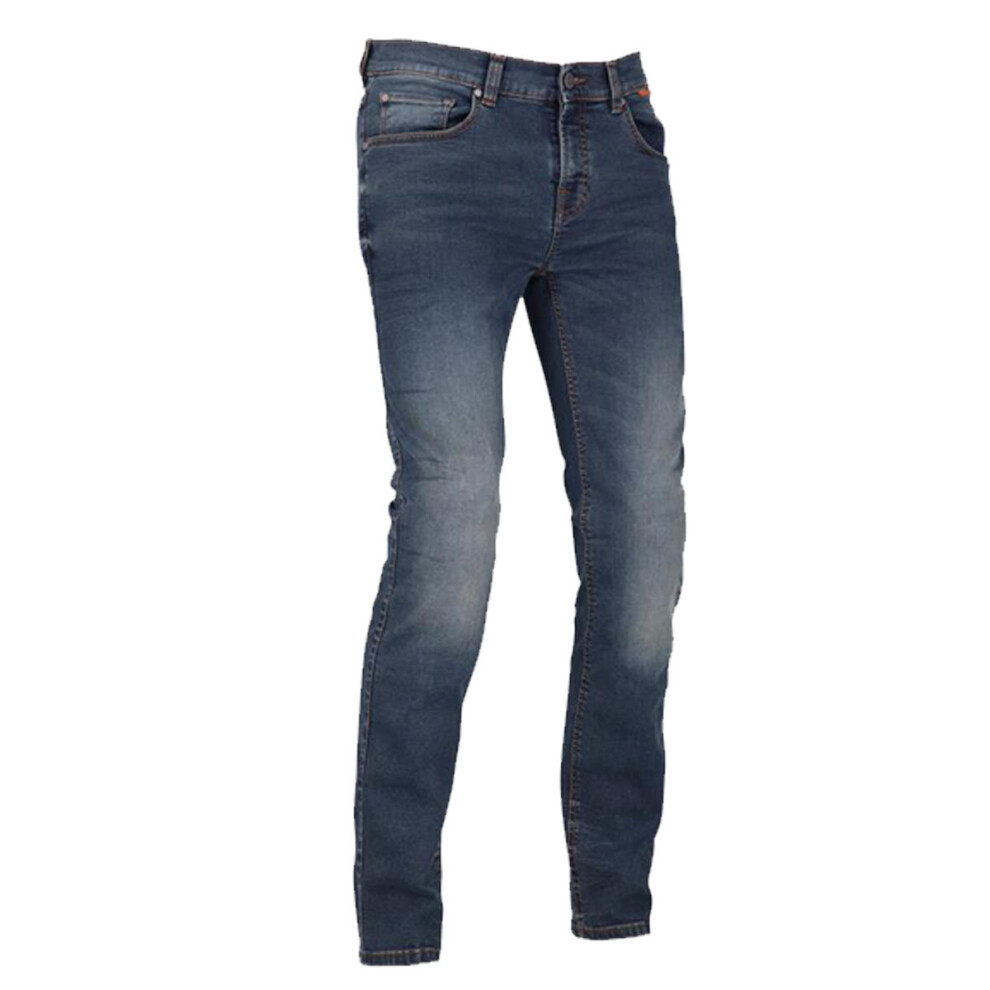 (42) Richa Original 2 Slim Fit Riding Denim Jeans Washed Blue 5415033283385
