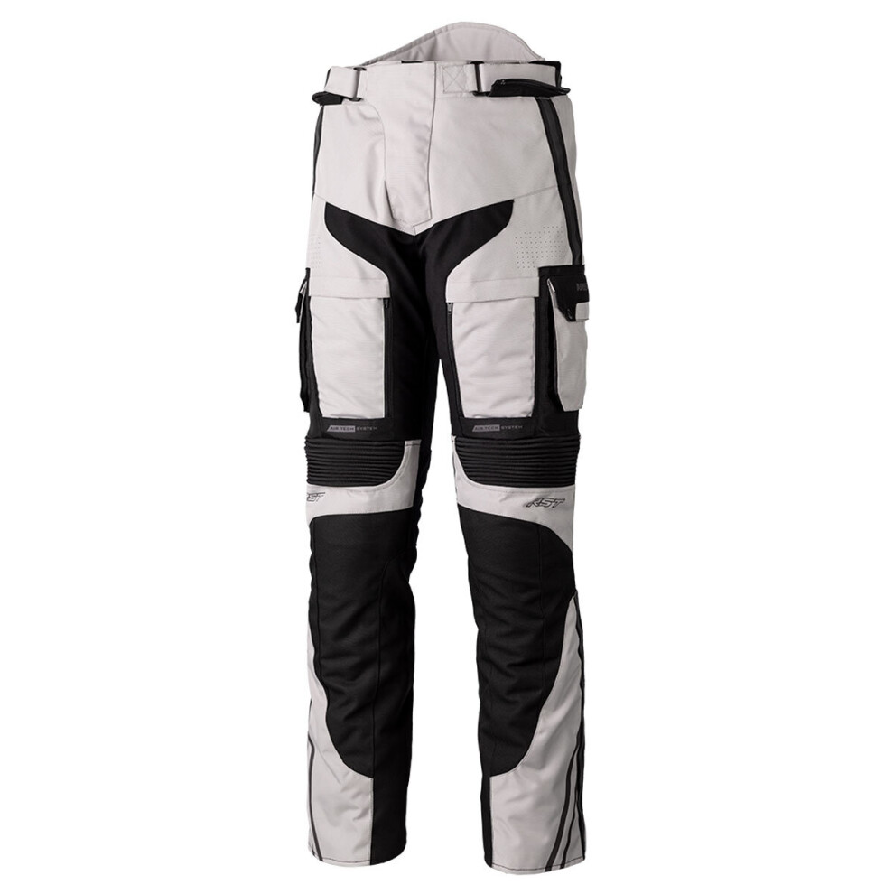 (30) Rst Pro Series Adventure X Ce Textile Trousers Silver / Black Black,Silver 5056136291497