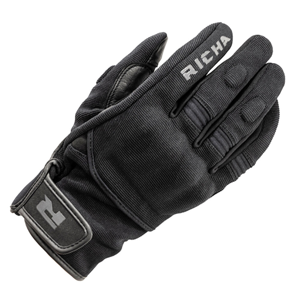 (S) Richa Rush Textile Gloves Black 5055020200621