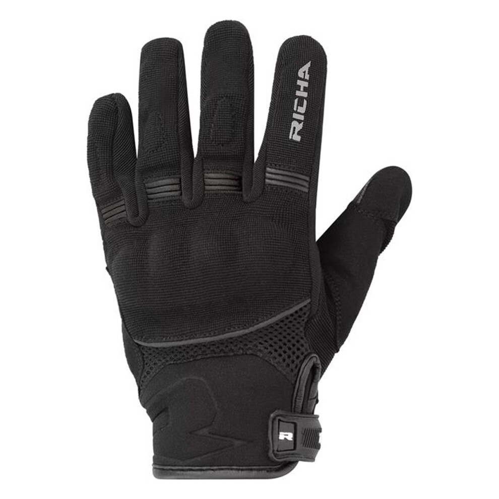 (12) Richa Scope Waterproof Touring Textile Gloves Black 5415033290123