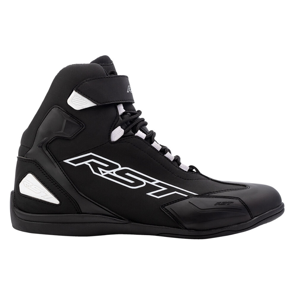 (10) RST Sabre Moto CE Touring Boots Black / Black / White