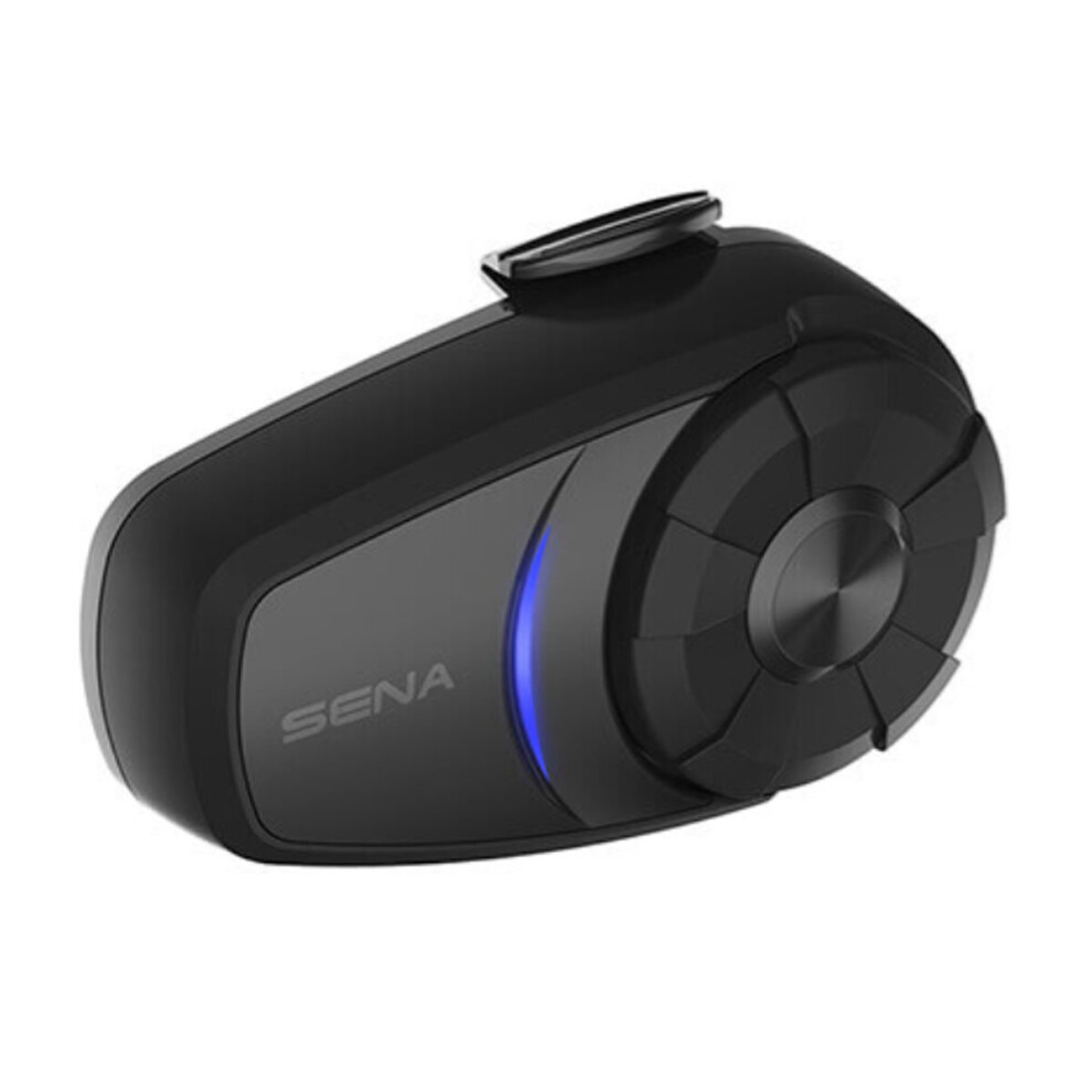 Sena 10S Motorcycle Bluetooth Headset Communication System Dual Pack Black
