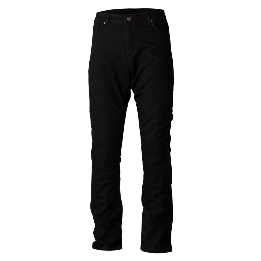 (42) Rst X Aramid Fibre Ce Straight Leg 2 Riding Denim Jeans Black Blue,Black 5056136297017