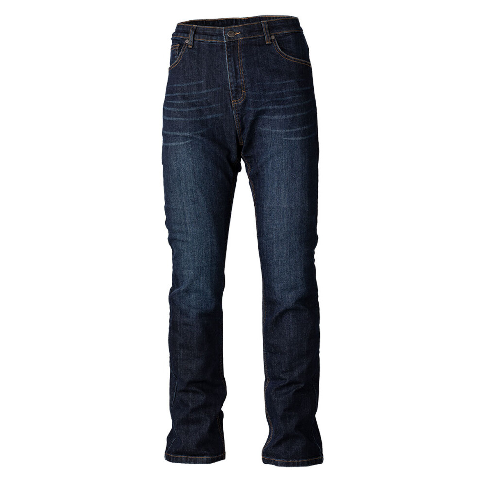 (36) Rst X Aramid Fibre Ce Straight Leg 2 Riding Denim Jeans Dark Blue 5056136297062