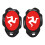 RST Flag Series Knee Sliders Manx Red 1