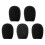 Sena Microphone Sponges Black For Bluetooth Intercommunication System 1