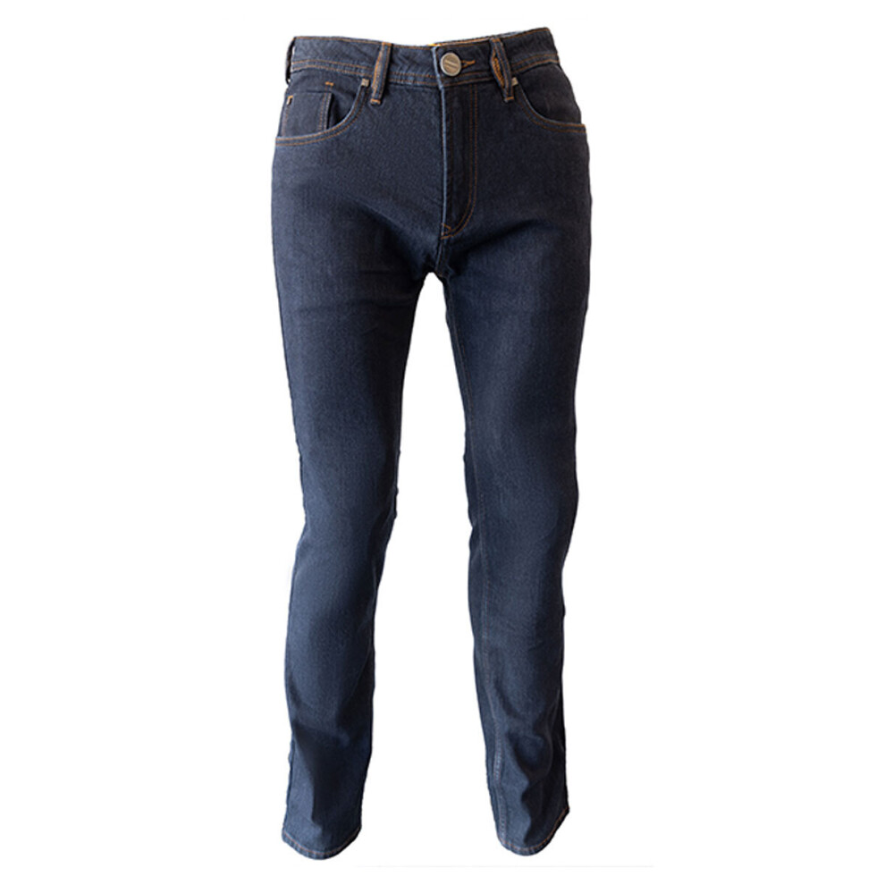 (44 (Short Leg)) Richa Carter Riding Denim Jeans Dark Blue 5055020200157