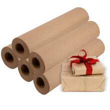 Craft Paper Labels, 105 Brown Kraft Labels, 63.5 X Seychelles - View #11
