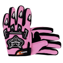 (Pink, M) ZORAX Kids Motocross Gloves Race Children Youth Motorbike MX Road ATV Non Slip Junior