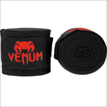 Venum Kontact Hand Wraps Black/Red 4M