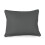 (Grey, 14x20 inch) Rectangular Oblong Cushion Covers Soft Cotton Zippy Piped Edge Cushion Pillowcases 1