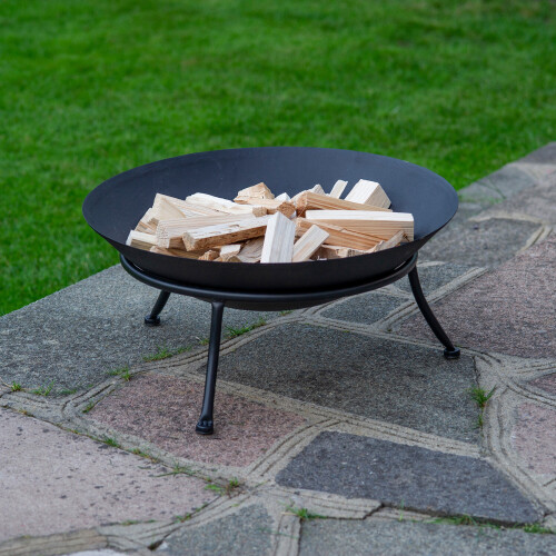 URBN Living Cast Iron Fire Bowl Garden Barbecue Log Coal Fire Pit 1