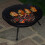 URBN Living Cast Iron Fire Bowl Garden Barbecue Log Coal Fire Pit 4