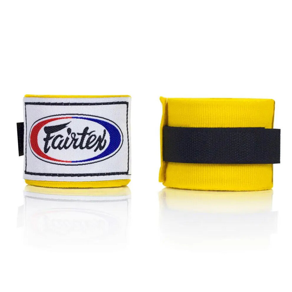 Fairtex Hand Wraps - 4.5m - Yellow