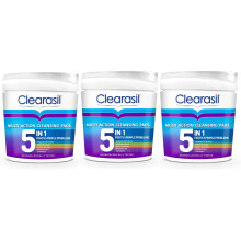 Clearasil - 5-In-1 Ultra Cleansing Pads - 3 x 65 pads each