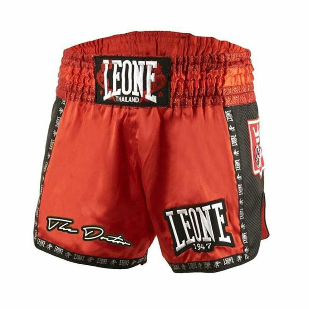 Leone 1947 Men's Red (, S) The Doctor Panta Thai Shorts