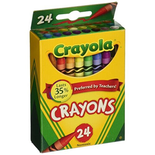 Crayola Crayola Crayons 24 Count, 6 Pack (52-0024-6)