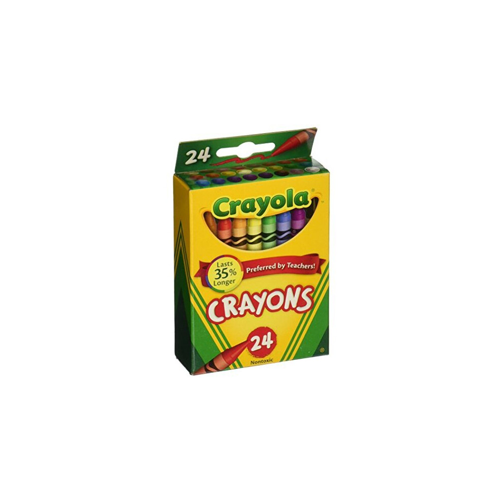 Crayola Crayons 24 Count, 6 Pack (52-0024-6)