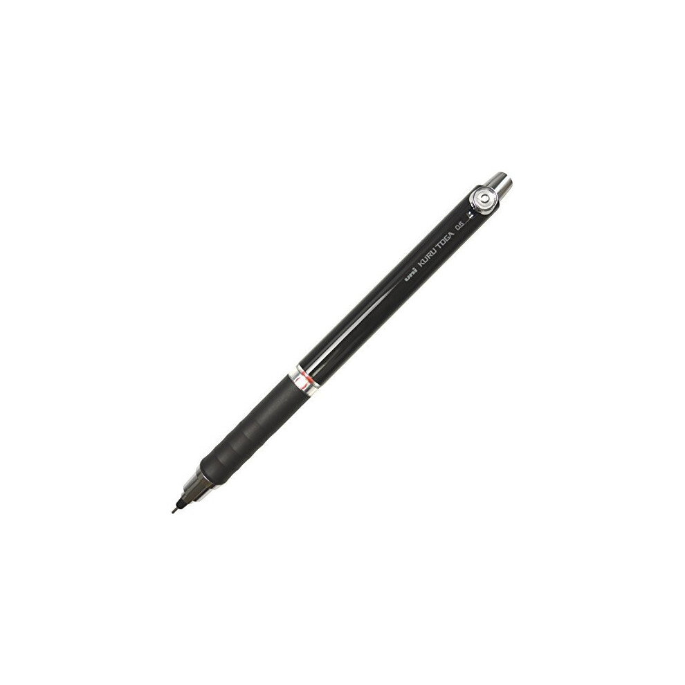 Uni Kurutoga Con Impugnatura In Gomma, Matita Portamine 0.5 Mm Black-image