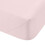 (Blush, Single) Bianca 100% Cotton Percale 200 Thread Count Extra Deep Fitted Sheet 1