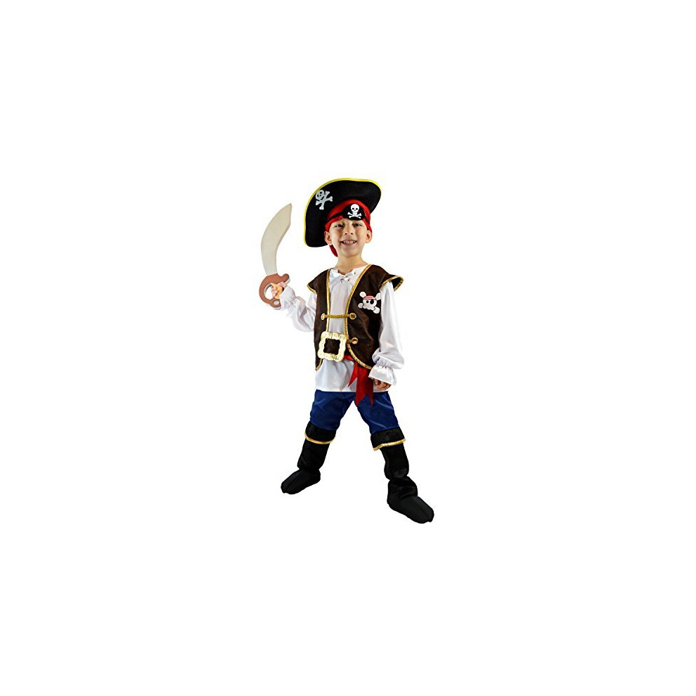 Spooktacular Creations Boys Pirate Costume for Kids Deluxe Costume