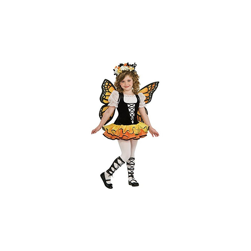 Rubies Deluxe Monarch Butterfly Childs Costume As Shown, Large (12-14)