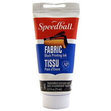Speedball-Stoffblockdrucktinte, transparenter Extender, 2,5-Unzen-Tube