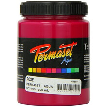 Standard Cover Screenprinting Ink - Rose Permaset Aqua Fabric Magic 300ML