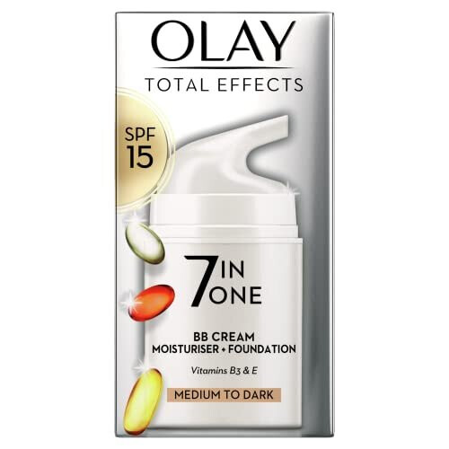 Olay Olay Total Effects 7In1 Touch Of Foundation Bb Moisturiser Medium 50Ml 1