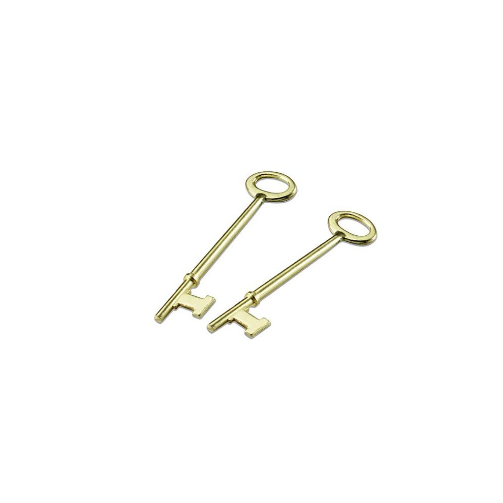 Lucky Line Skeleton Key for Lever Locks, Antique Doors & Locks, 2 Pack, Flat Tip (87002)-image-OPC-P9S7VPT-NEW