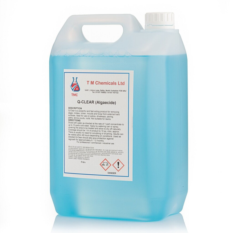 Q CLEAR (Algae & Lichen Remover) 5 Litres