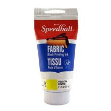 Speedball Stoffblockdrucktinte, 2,5 Unzen, Gelb
