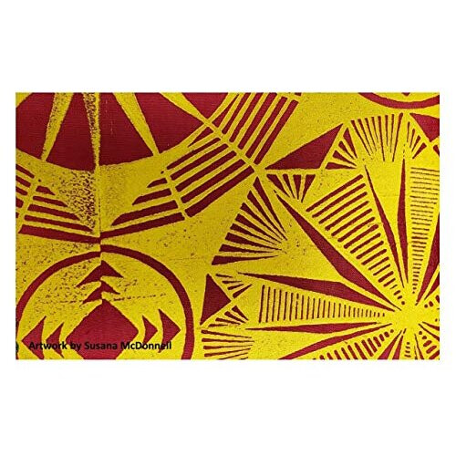 Speedball Fabric Block Printing Ink, 2.5-Ounce, Yellow 1