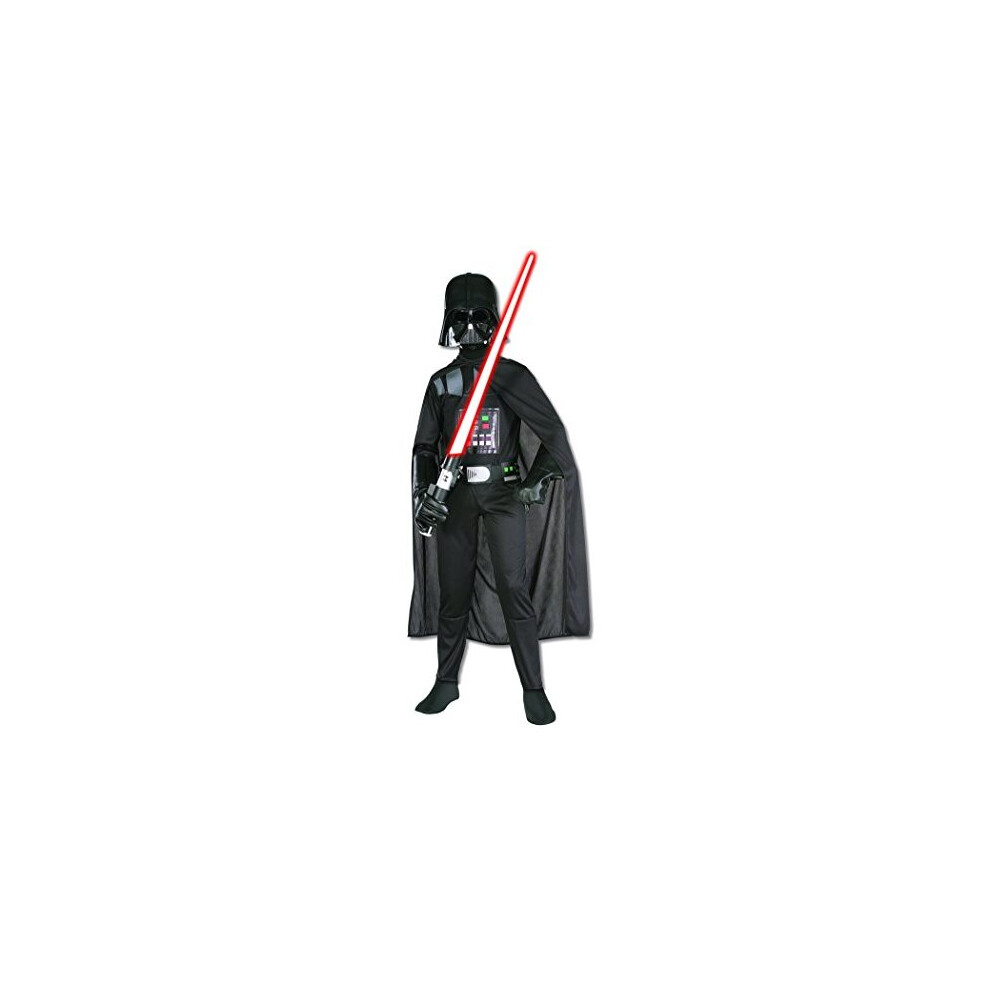 Rubies Star Wars Childs Darth Vader Costume, Small, Black