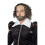 Perruque Shakespeare pour homme, Brunette/Gris, Taille unique 1