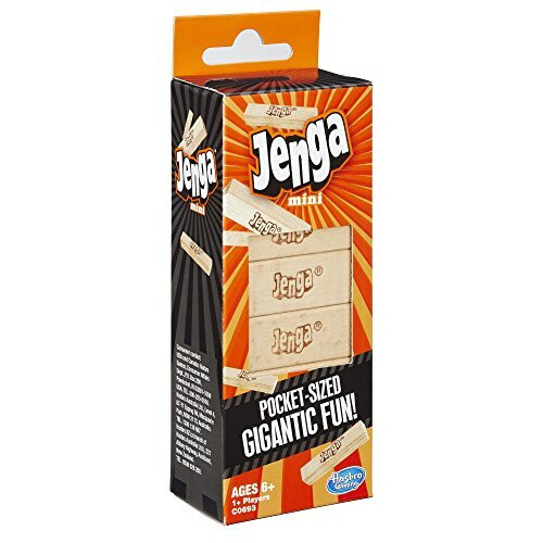 Hasbro Hasbro Gaming Jenga Mini Jeu Marron/a pour les 6 ans et plus 2