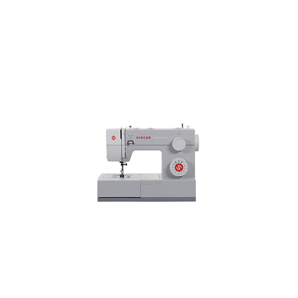 SINGER | Heavy Duty 4411 Sewing Machine with 11 Built-in Stitches, Metal Frame and Stainless Steel BedPlate, Great for Sewing all Fabrics