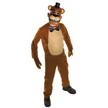 Rubies Five Nights at Freddys Childs Freddy Costume, Tween (630102_Teen), Brown