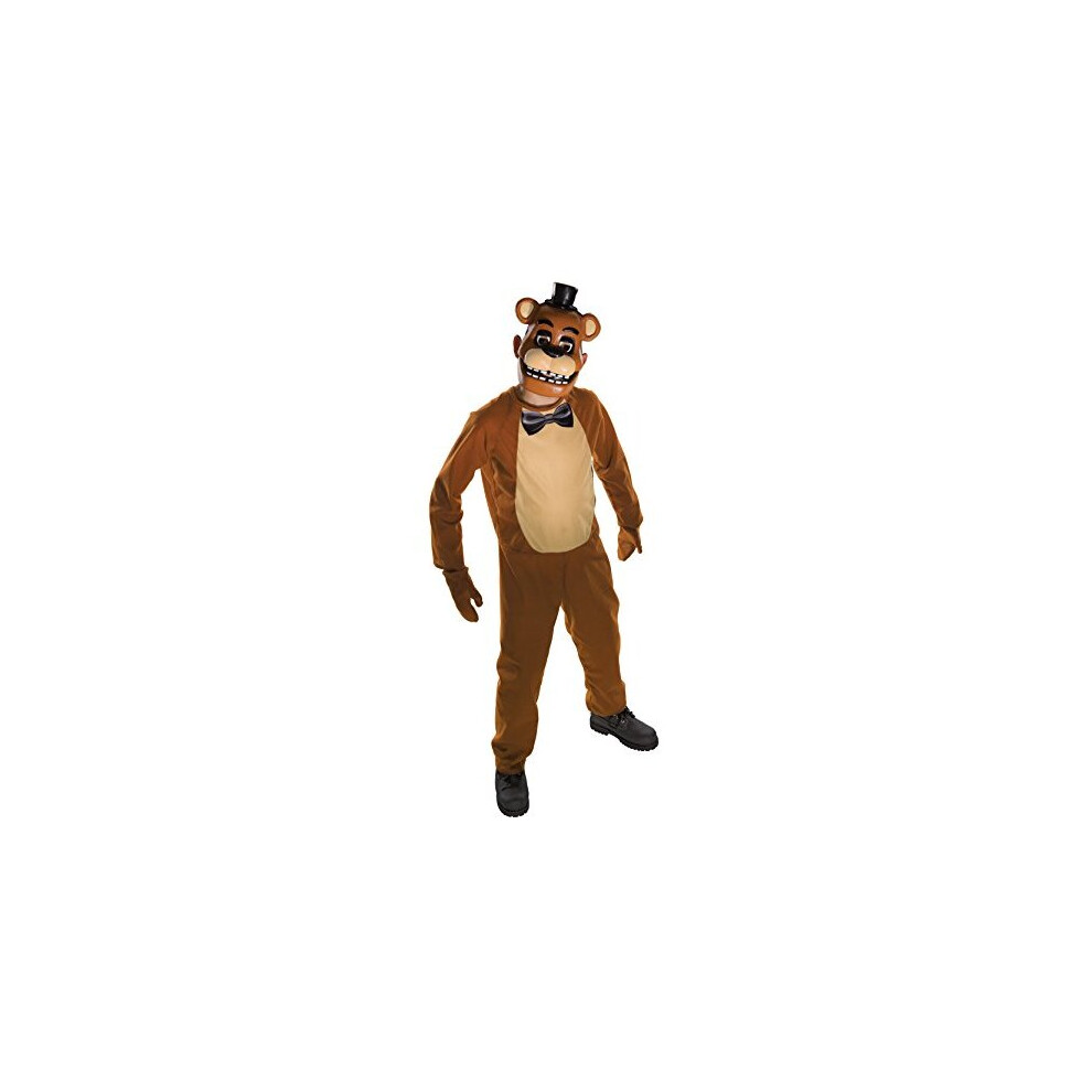 Rubies Five Nights at Freddys Childs Freddy Costume, Tween (630102_Teen), Brown