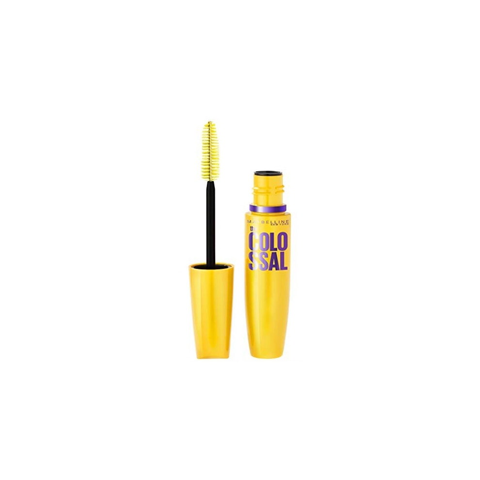 Maybelline Volum Express The Colossal Washable Mascara, Classic Black Mascara, 0.31 Fl Oz (1 Count)