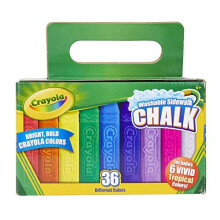 Crayola Washable Sidewalk Chalk, Outdoor Toy, Gift for Kids, 36 Count