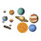 Learning Resources Learning Resources Giant Magnetic Solar System, Whiteboard Display, 13 Piece Set, Ages 5+ 1