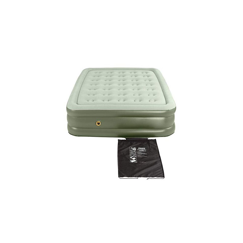 Coleman Air Mattress | Double-High SupportRest Air Bed for Indoor or Outdoor Use , Green