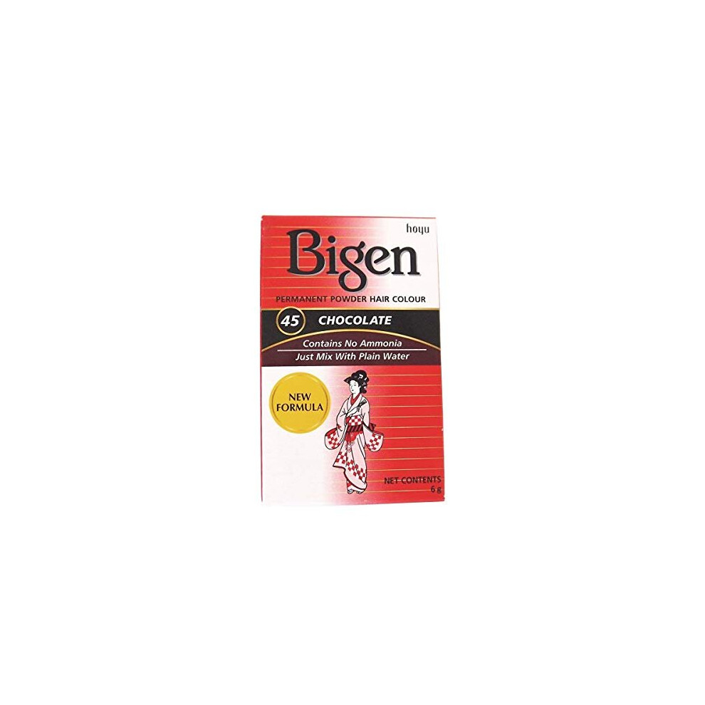 Bigen Powder Hair Color, Chocolate, 0.21 Oz (BU02P03505)