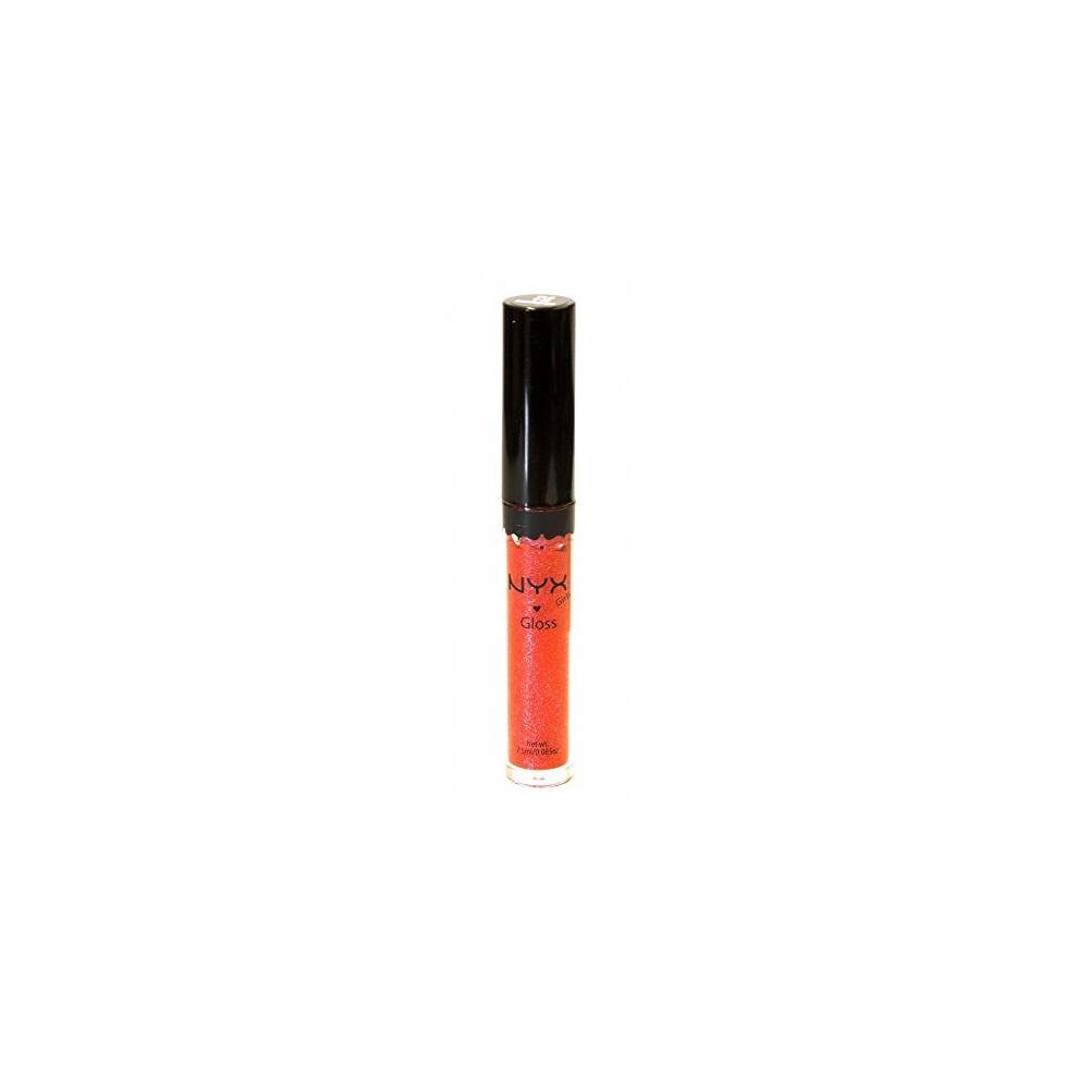 NYX Girls Round Lip Gloss -Color RLG 18 - Frosted Red