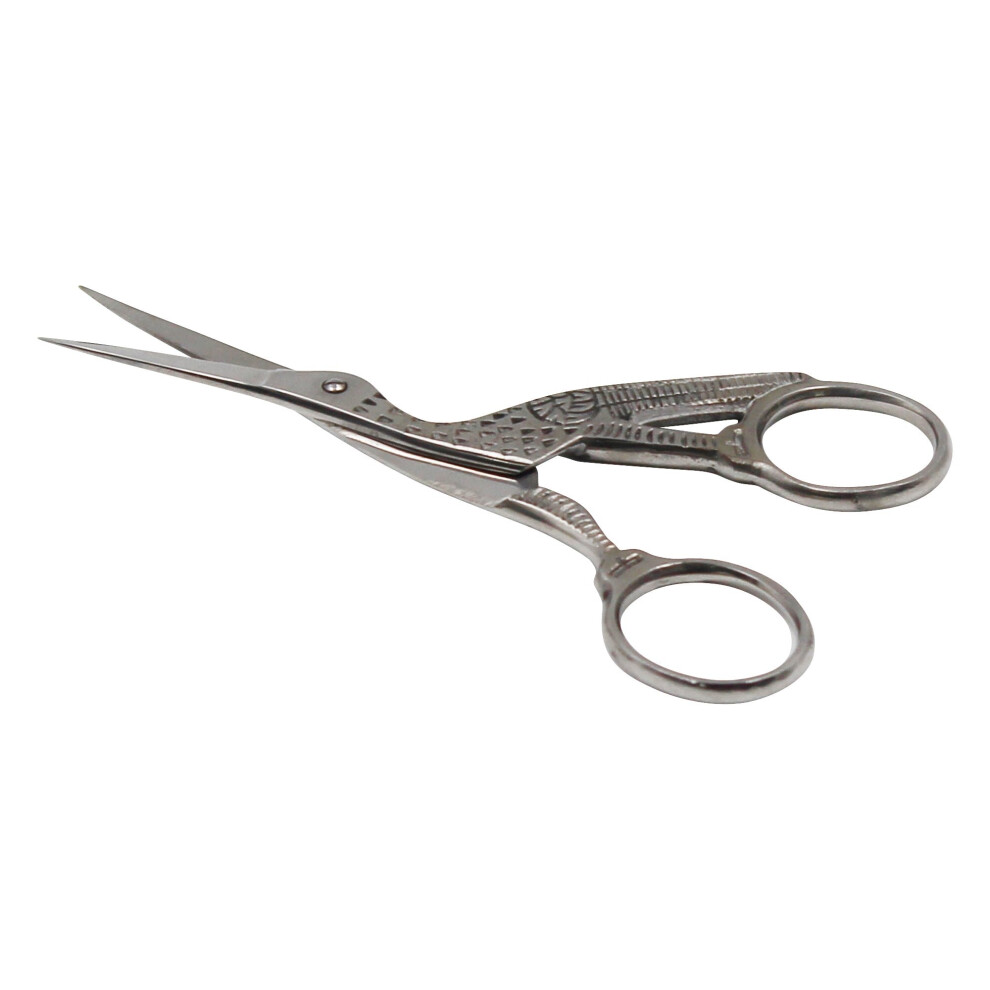 Stork Scissors Silver