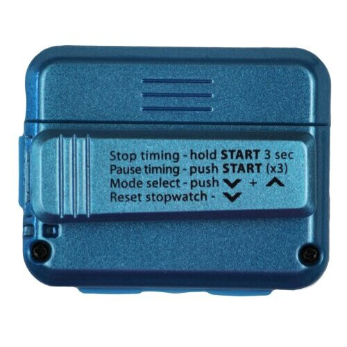 Gymboss Interval Timer and Stopwatch - Teal / Blue Metallic Gloss 1